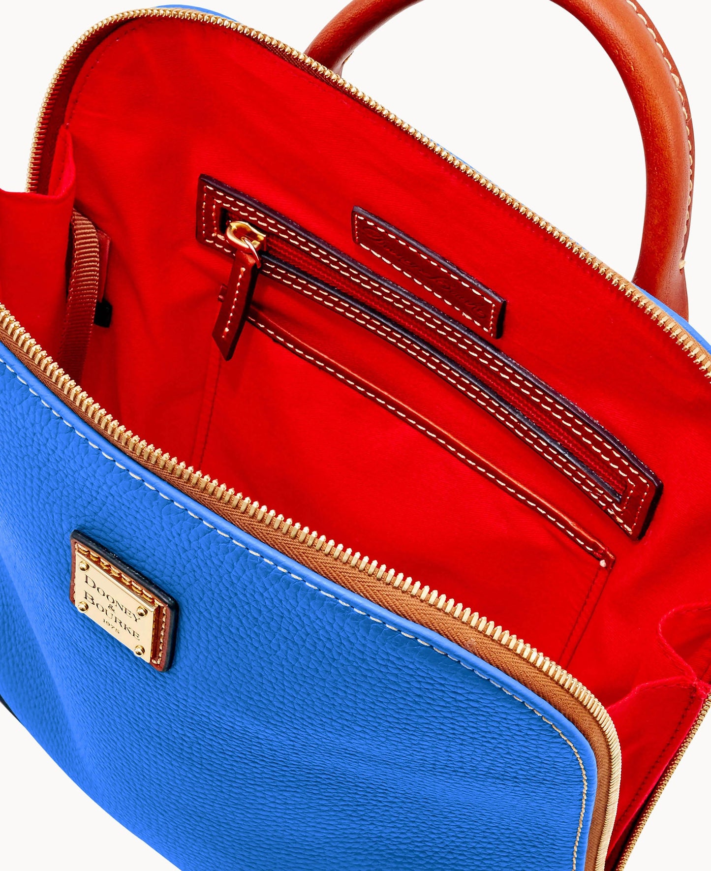 Pebble Grain Zip Pod Backpack