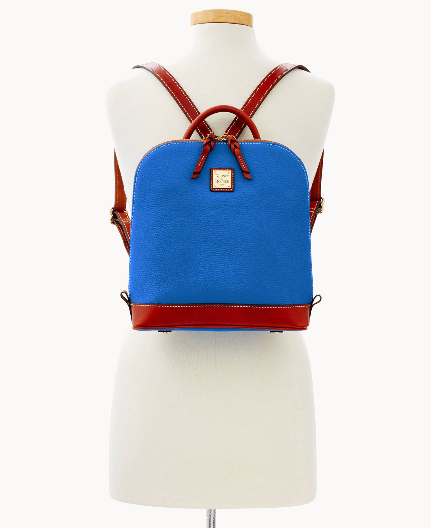 Pebble Grain Zip Pod Backpack