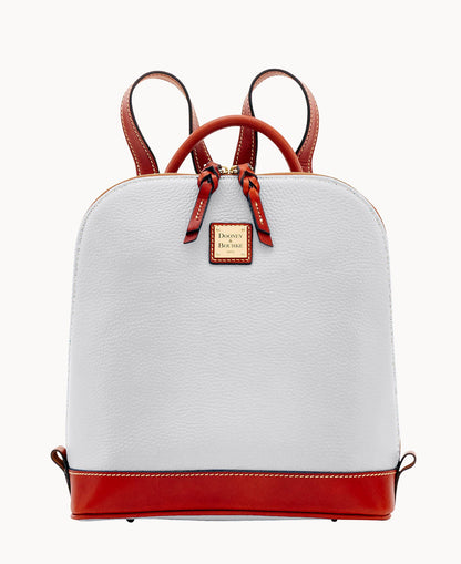 Pebble Grain Zip Pod Backpack