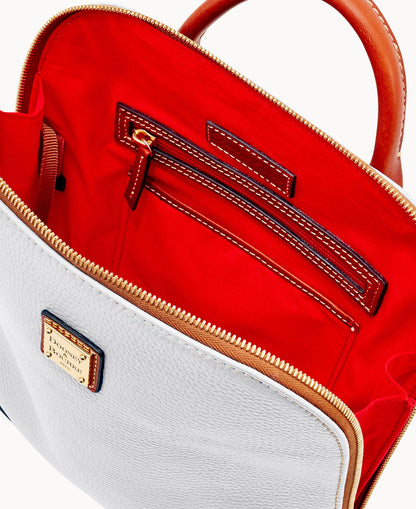 Pebble Grain Zip Pod Backpack