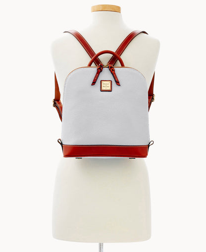 Pebble Grain Zip Pod Backpack