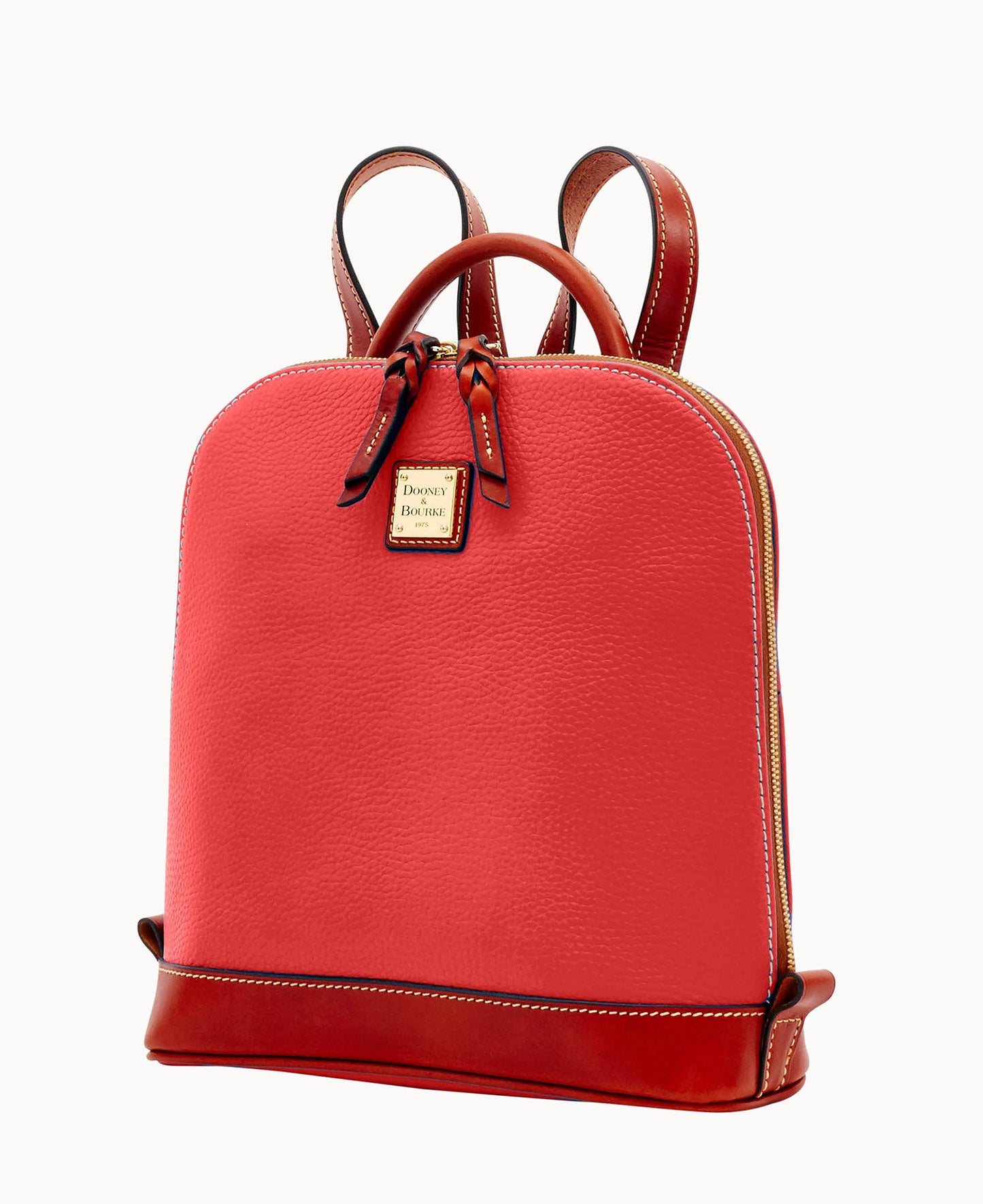Pebble Grain Zip Pod Backpack