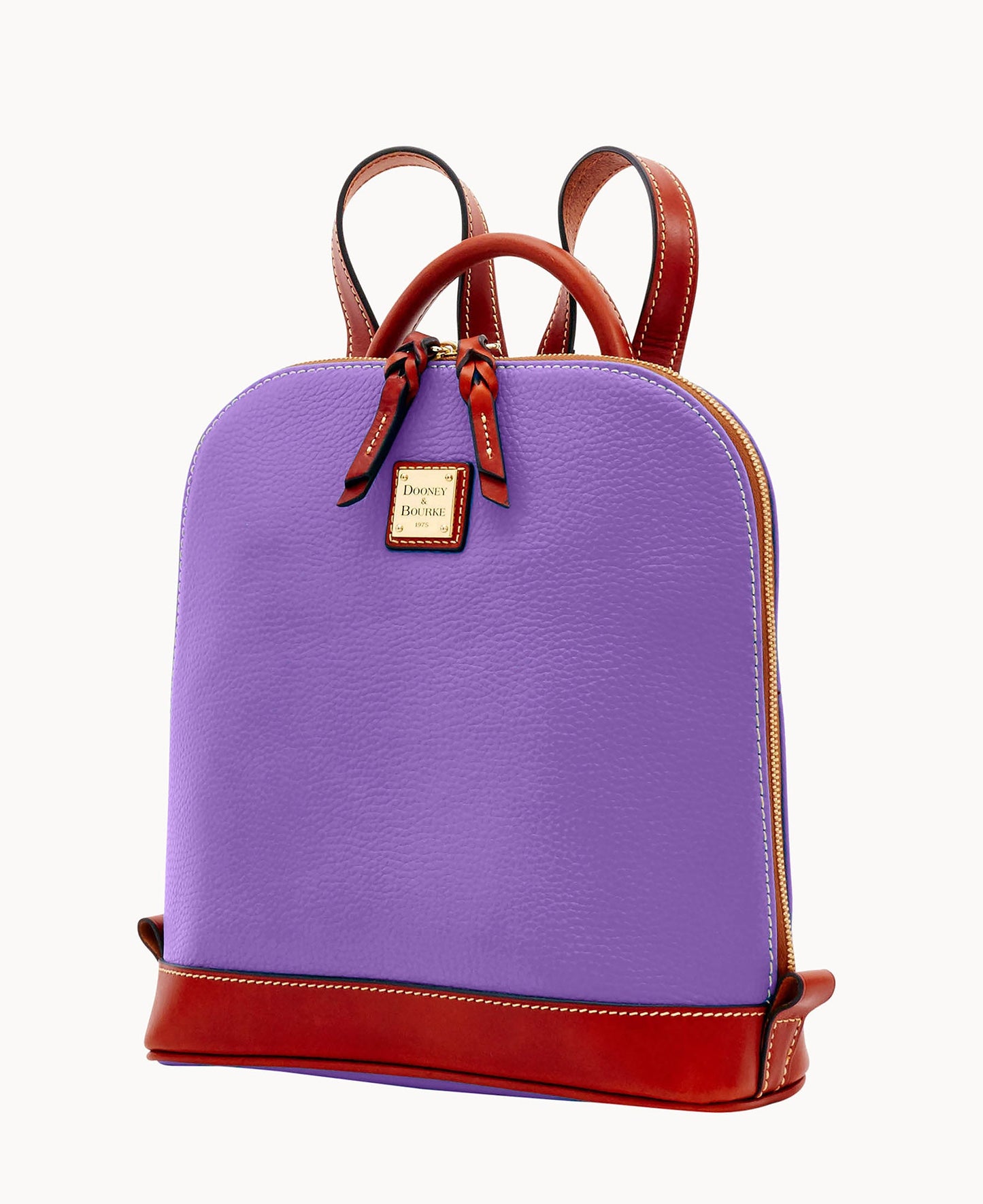 Pebble Grain Zip Pod Backpack