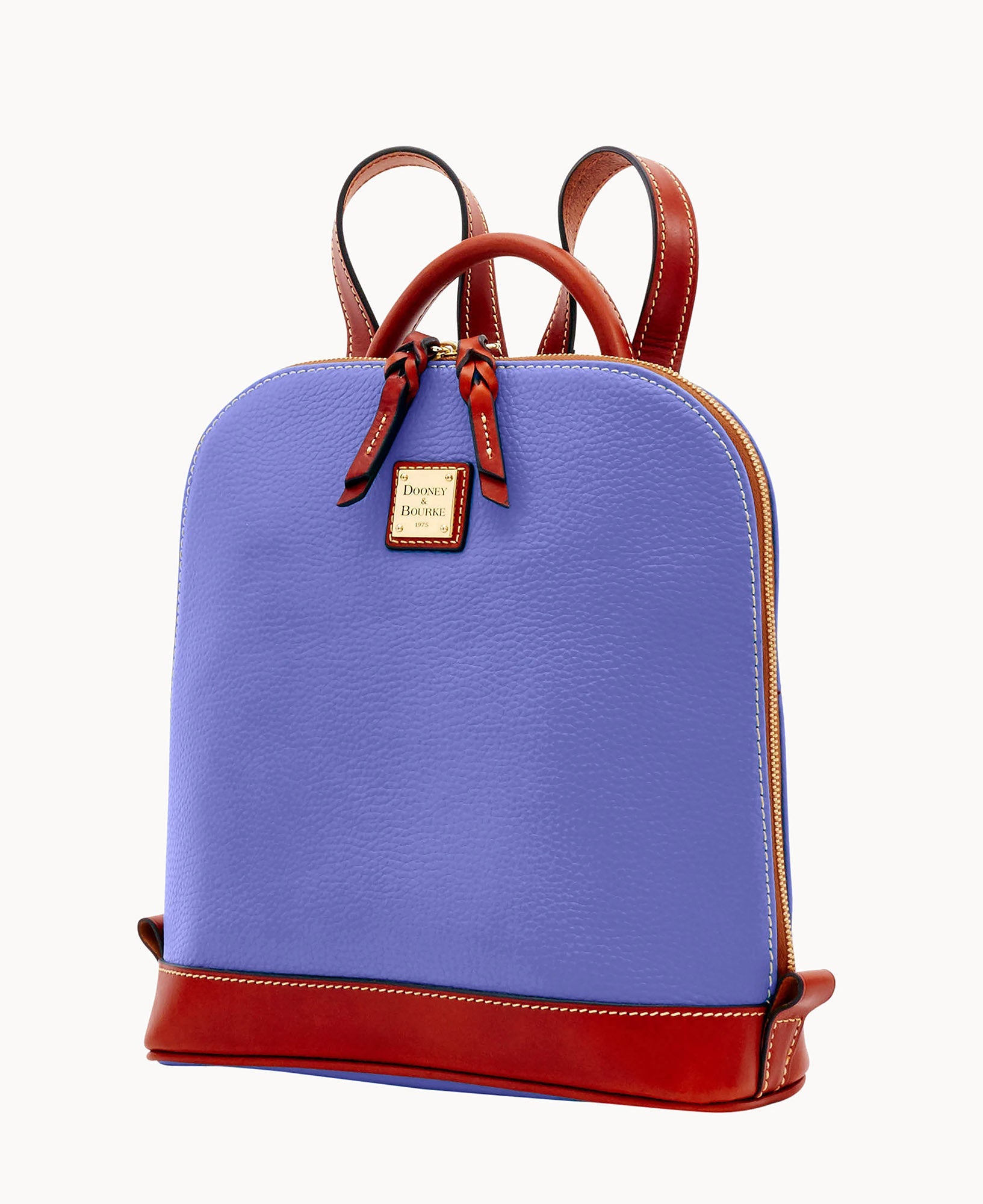 Pebble Grain Zip Pod Backpack