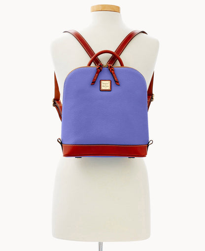 Pebble Grain Zip Pod Backpack