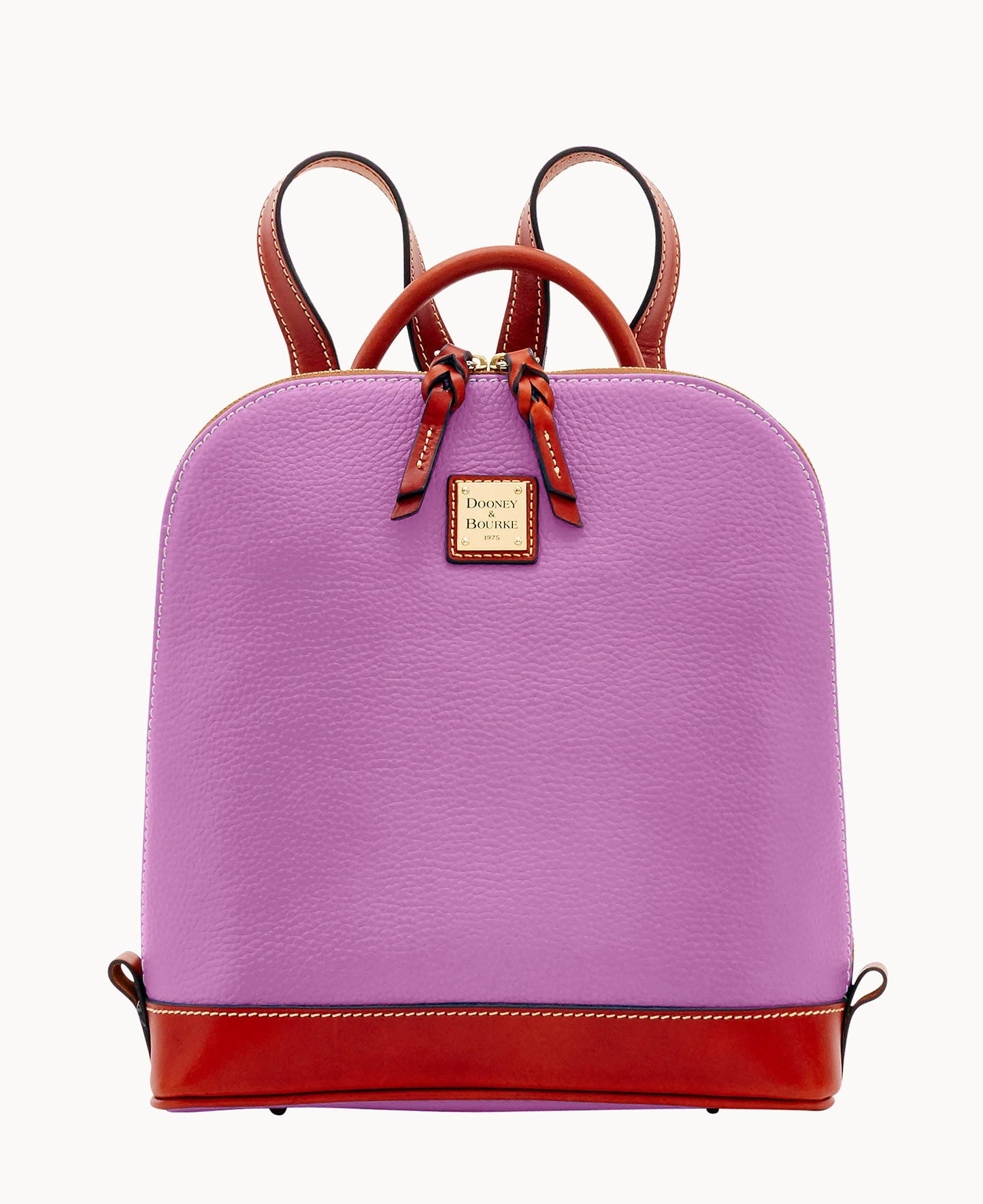 Pebble Grain Zip Pod Backpack