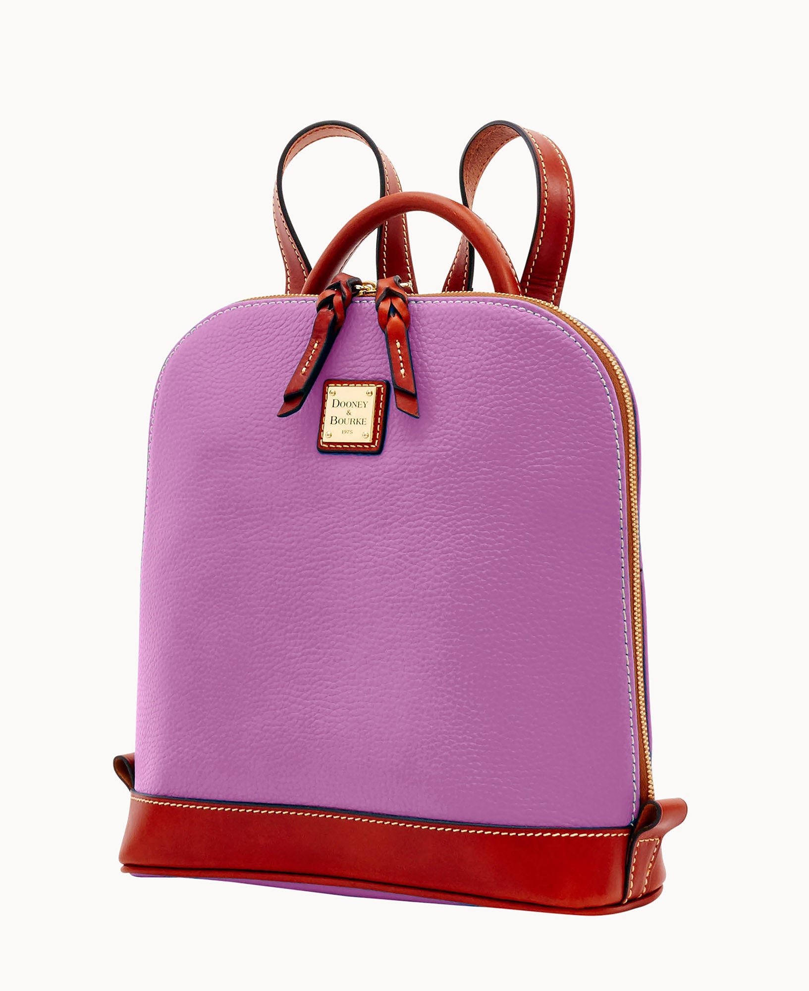 Pebble Grain Zip Pod Backpack