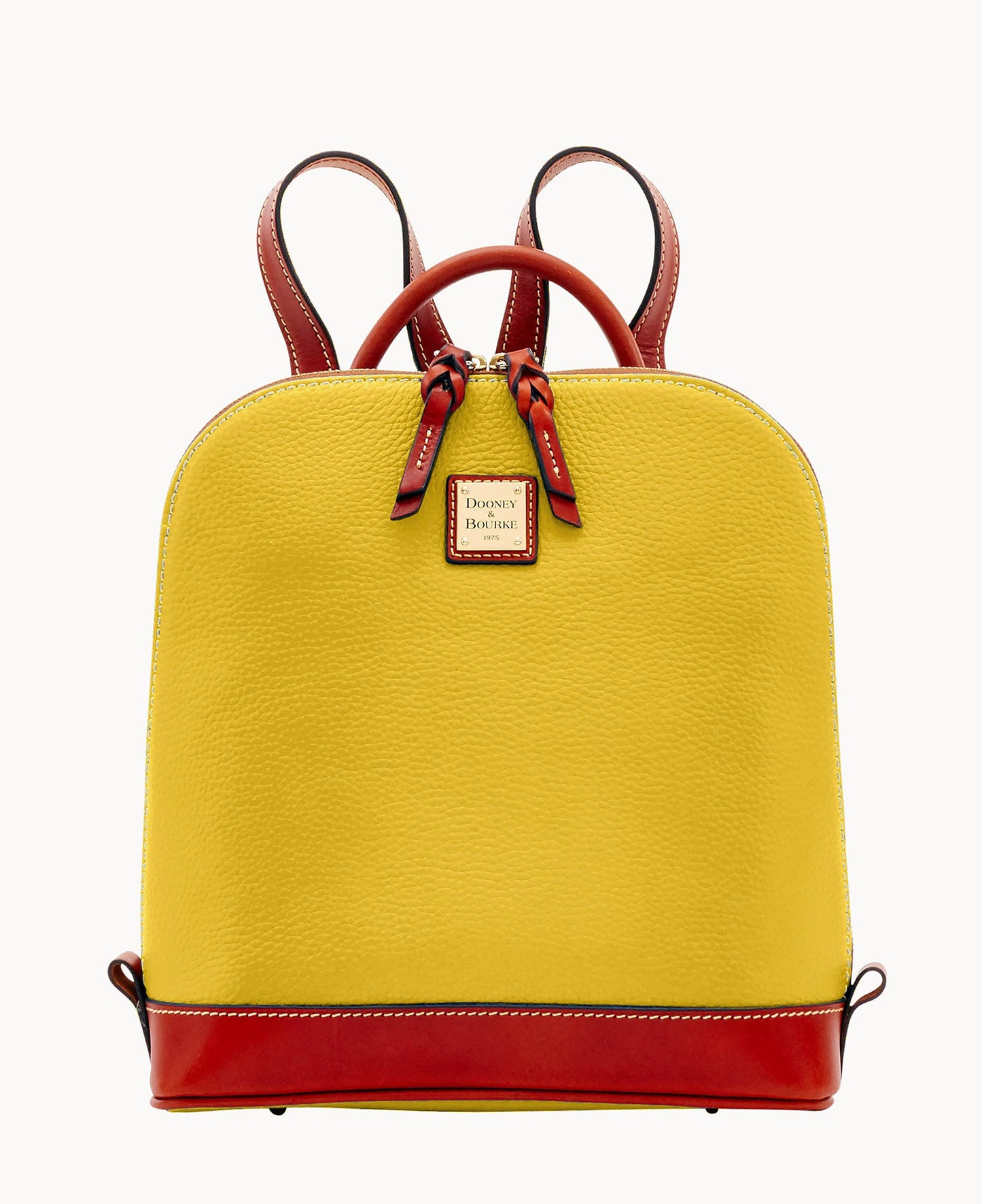 Pebble Grain Zip Pod Backpack
