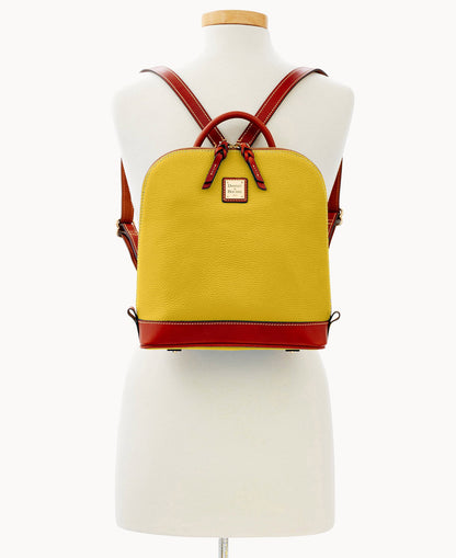 Pebble Grain Zip Pod Backpack