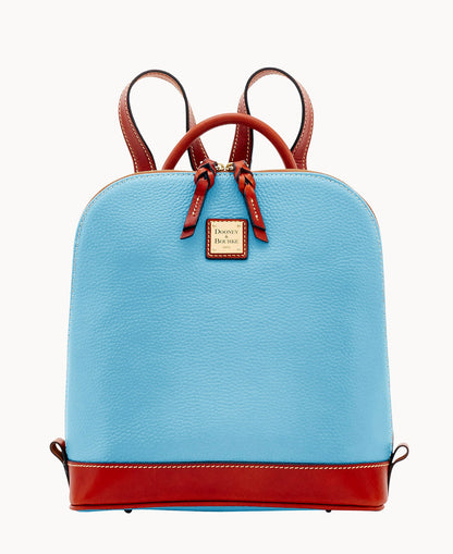 Pebble Grain Zip Pod Backpack