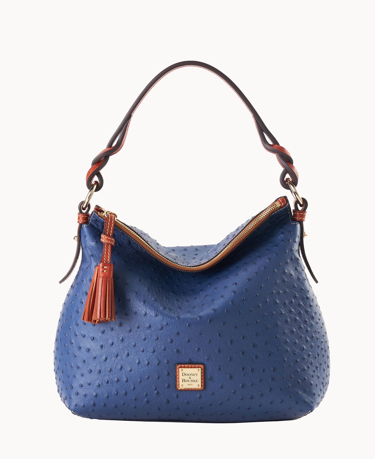 Ostrich Twist Strap Hobo