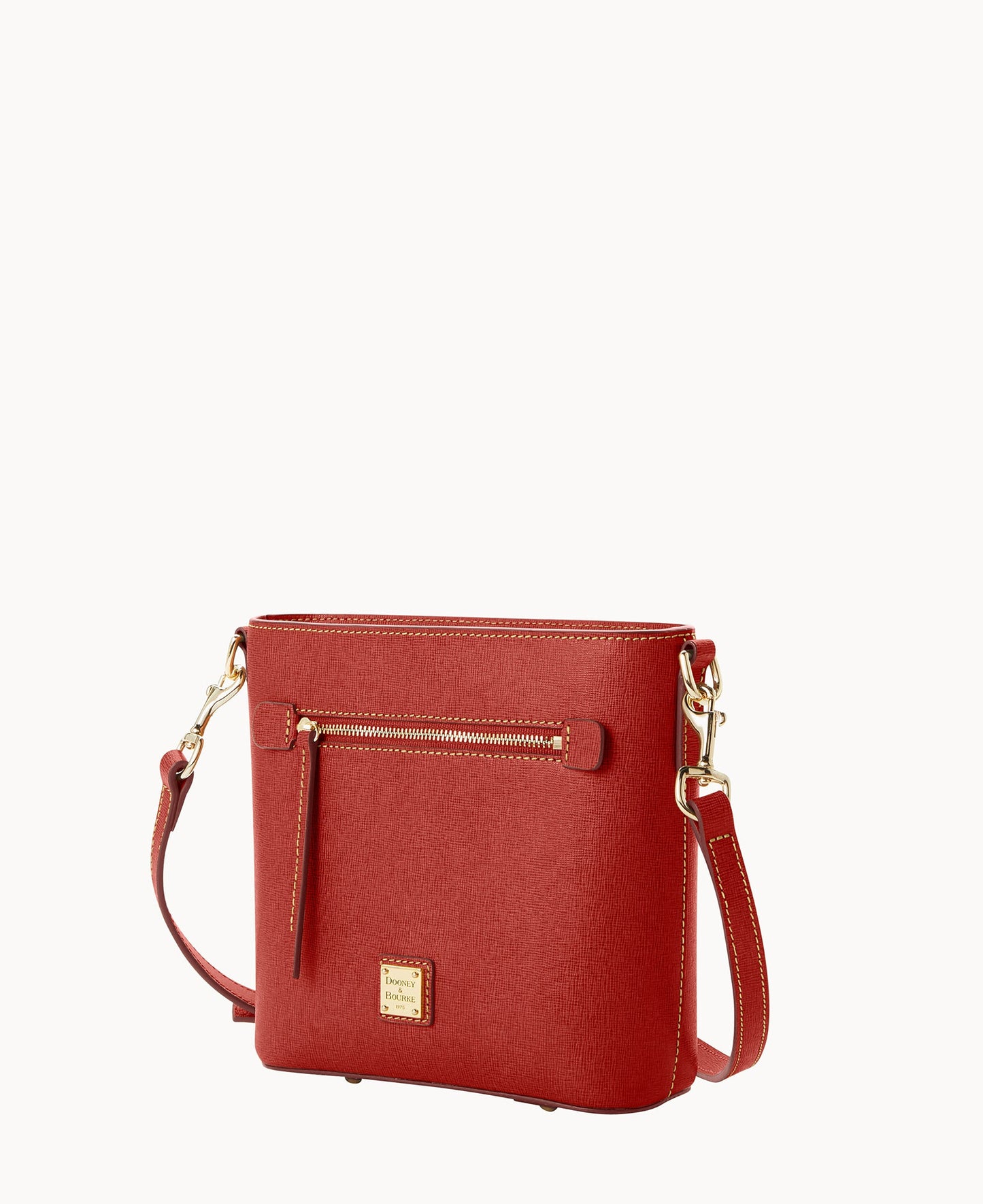 Saffiano Small Zip Crossbody