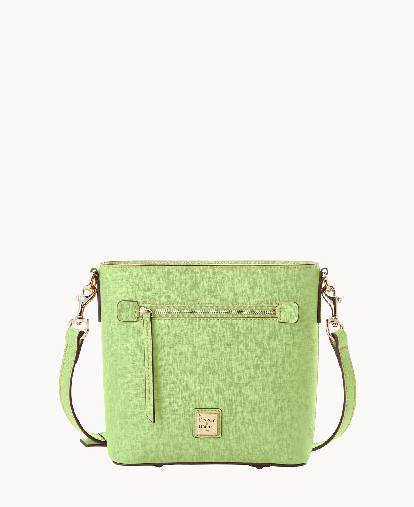 Saffiano Small Zip Crossbody