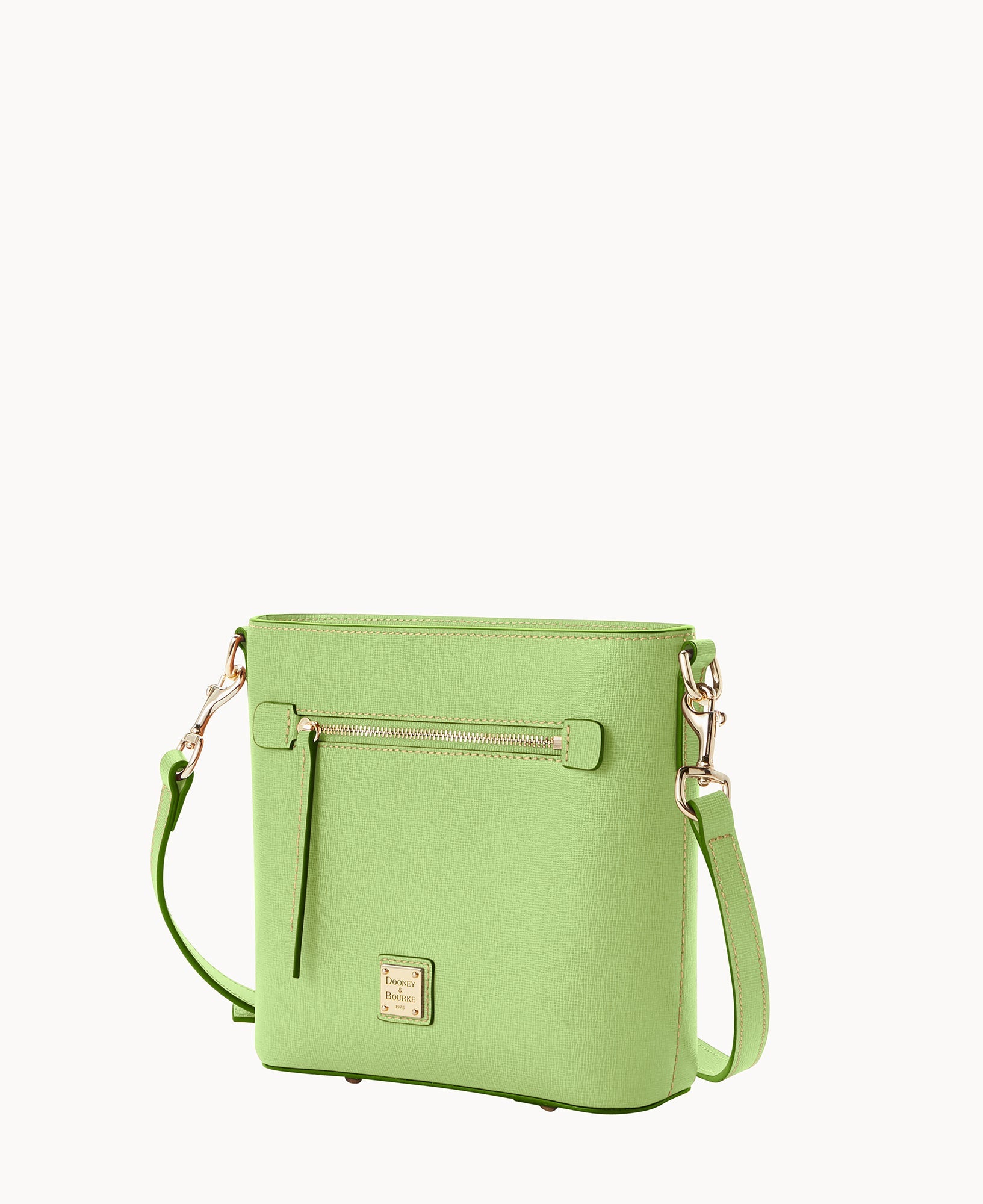Saffiano Small Zip Crossbody