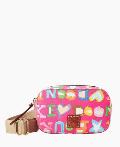 Doodle II Coated Cotton Belt Bag