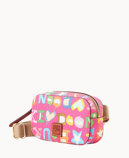 Doodle II Coated Cotton Belt Bag