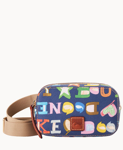 Doodle II Coated Cotton Belt Bag