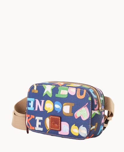 Doodle II Coated Cotton Belt Bag