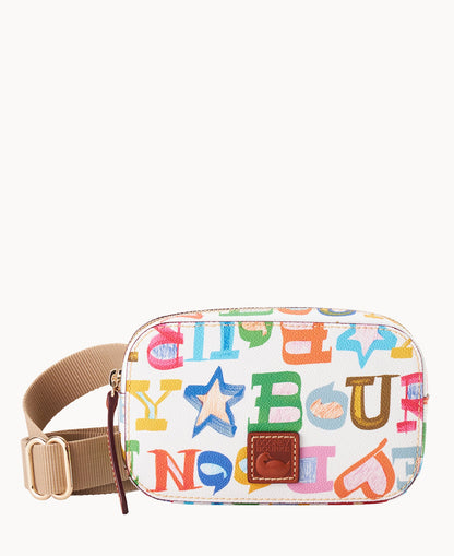 Doodle II Coated Cotton Belt Bag
