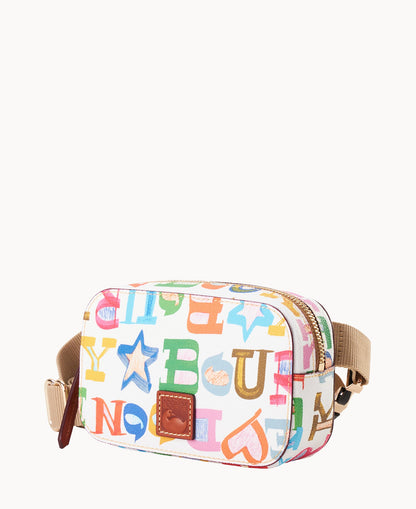 Doodle II Coated Cotton Belt Bag
